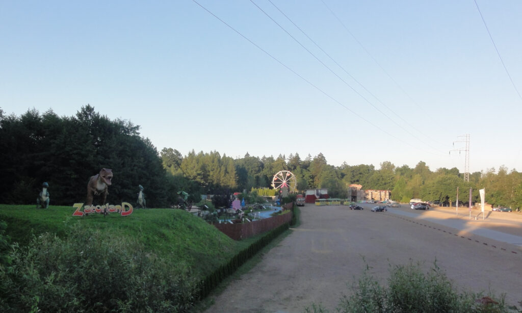 Zatorland – widok parku od zachodu
